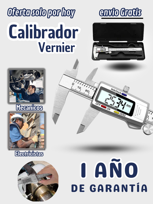 CALIBRADOR  VERNIER DIGITAL