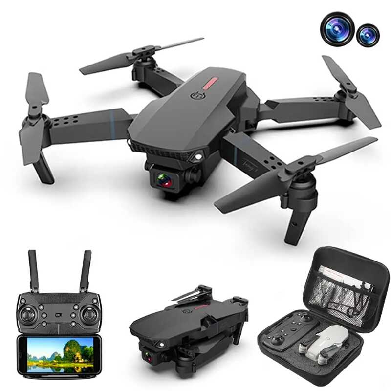 Drone E-88 CON CAMARA 4K